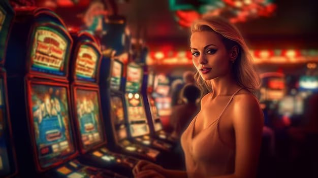 Slot game in-play view showing reel layout and betting controls on a mobile screen